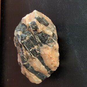 Black Tourmaline In Quartz